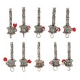 thumbnail image 2 of 10 Piezas Granos de Accesorios de Joyería Tibetano Sunnimix Colgante DIY, 2 of 7