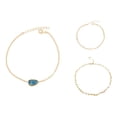 thumbnail image 3 of Xihbxyly Conjunto de Pulseras de Cristal, Diseño de Celosía de Tres Capas, Estilo Único para Un Look Elegante, Cómodo para Fiestas, Compras y Trabajo, Regalo Perfecto para Mujeres y Niñas, Artesanía, 3 of 6