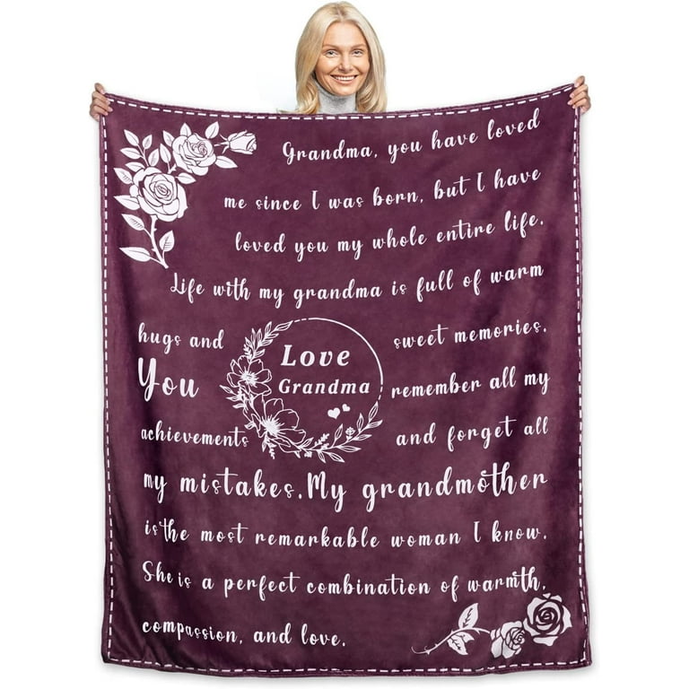 Grandma hug online blanket