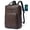 Two-toned Coffee, variant on Leather Laptop Backpack for Women and Men,28 L Travel Backpack Computer Bag Fits 16 inch Laptop,Expandable Casual Daypack with USB Charging Port for Work Business Weekender College