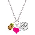 thumbnail image 1 of Delight Jewelry Enamel Pineapple - Hot Pink Heart Nurse Strong Zoe Necklace, 1 of 4