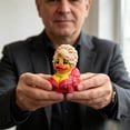 thumbnail image 4 of Glam Country Star Rubber Duck, Collectible Bath Duck with Big Blonde Wig & Red Dress, Novelty Desktop Ornament, Fun Gift for Dolly Fans, 4 of 6