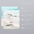 thumbnail image 6 of Coastal Wall Art Beach Prints Decor Set of 6 Summer Seascape Theme Pictures Boardwalk, Beach Chair, Pink Van, Surfing Posters for Home Unframed 8x10 Inch, 6 of 6