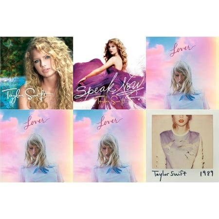 Taylor Swift & Speak Now & Lover (Deluxe) (Version 2) & Lover & Lover (Deluxe) (Version 1) & 1989 [CD Bundle]