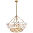 thumbnail image 7 of Fredrick Ramond Fr41636 Azalea 12 Light 36" Wide Chandelier - Brass, 7 of 7
