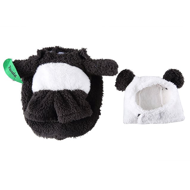 Artículos para mascotas Traje de pie Ropa divertida para perros Traje de pie Traje de mascota de disfraces navideños-PF75 Panda Tamaño L (adecuado para 11-15 libras)