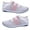 Grey, variant on 1 Pair Striped Elastic Lightweight Sports Shoes Woman Knitted Slip On Sneakers for Gym