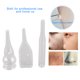 thumbnail image 3 of Juego de 3 tubos de vidrio para eliminar puntos negros, limpiador facial, máquina de belleza, accesorios de vacío., 3 of 12