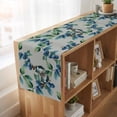 thumbnail image 6 of Table Runners 72 Inches Long Dress Scarves, Blueberry Spring Leaves Farmhouse Kitchen/Dining Table Runner, Coffee Tablerunners, Grey Botanical Branches 16x72 Inch, 6 of 9