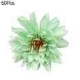 thumbnail image 2 of Zeus 50Pcs Artificial Flower Head Easy to Maintain Clear Texture Eye-catching Photography Props Fake Flower Home Decor, 2 of 7
