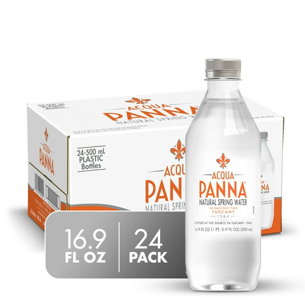 Acqua Panna Natural Spring Water 16 9 Fl Oz Plastic Bottles 24 Count Walmart Com Walmart Com
