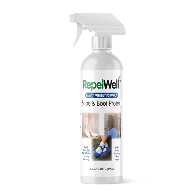 RepelWell Spray repelente de manchas y agua para zapatos y botas 355 ml