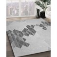 thumbnail image 3 of Ahgly Company Machine Washable Indoor Rectangle Transitional Gunmetal Gray Area Rugs, 4' x 6', 3 of 7