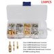 thumbnail image 2 of 150Pcs Wire Crimp Terminals Connector Kit Male Female Wire Connector Industrial Supplies Gold+Silver 2.8/4.8/6.3mm, 2 of 5