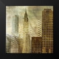 thumbnail image 2 of Craven, Katrina 12x12 Black Modern Framed Museum Art Print Titled - Chrysler Building, 2 of 5