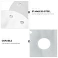 thumbnail image 5 of 2 Pcs Induction Cooker Heat-Conducting Fin Stainless Steel Cookware Diffuser Adapter Plate for Glass Cooktop, 5 of 6