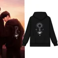 thumbnail image 2 of Serie de televisión 2024 Eclipse Akk Ayan Disfraz de cosplay Adulto Unisex Sudadera con capucha negra con cremallera Abrigo superior Chaqueta Jersey Sudadera informal, 2 of 4