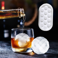 thumbnail image 4 of Molde para bolas de hielo, cubo de hielo congelado, molde para whisky, bandeja de hielo multiusos, bola de hielo utilizada para cócteles, 4 of 6