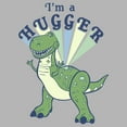 thumbnail image 2 of Toddler's Toy Story 4 I'm a Hugger Rex  Graphic Tee Athletic Heather 3T, 2 of 3