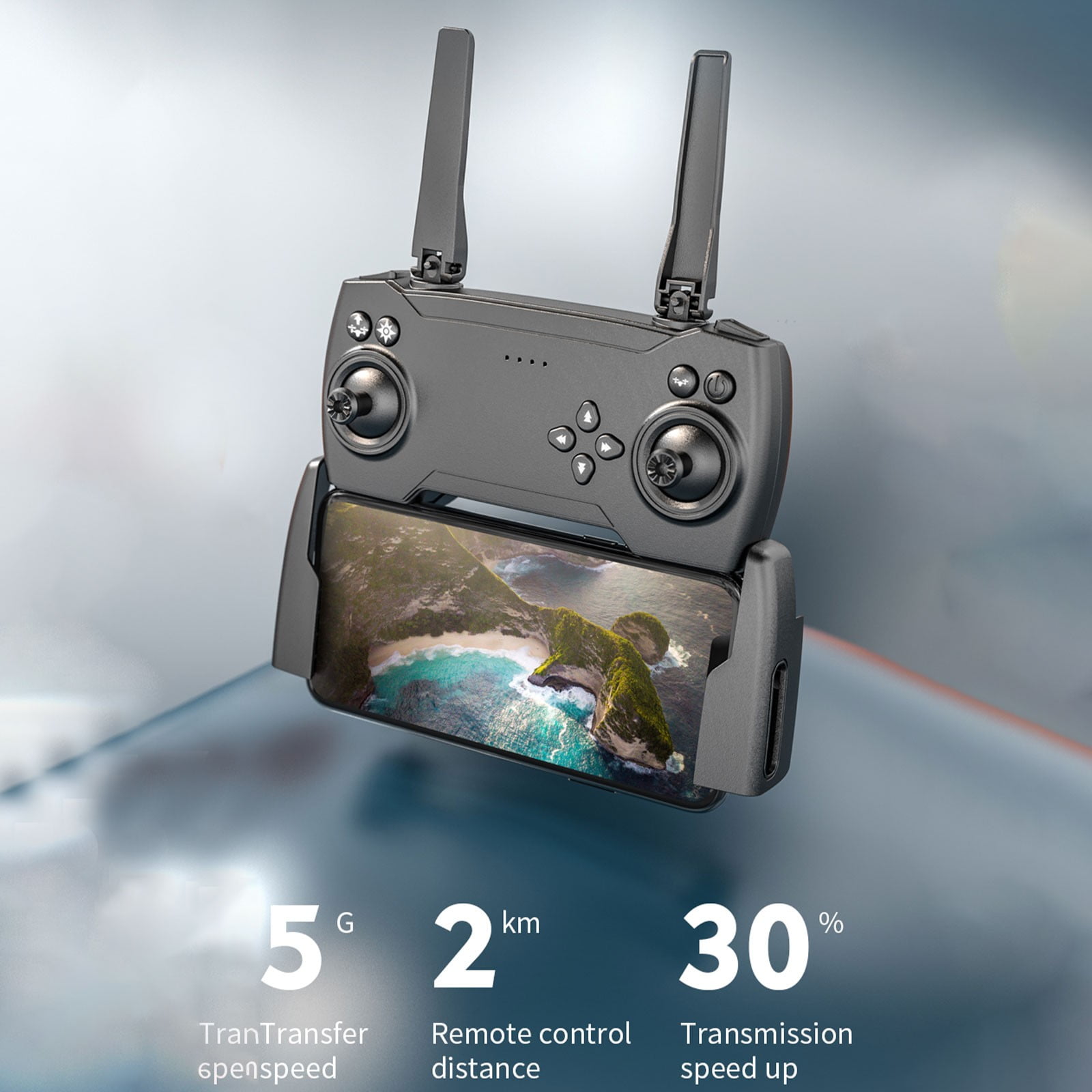 Drone  P10 360° Intelligent Obstacle Avoidance Drone Dual-lens Aerial Photography Quadcopter Remote Control Aircraft Drone Drones with Camera for Adults 4k on Clearance