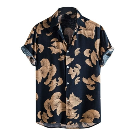 

Pianpianzi Pack Shirts Men Scrub Tops Printed Miss Long Sleeve Shirts for Men Men s Summer Fashion Casual Printed Shirt T-shirt Short Sleeve Top Blouse