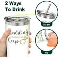 thumbnail image 3 of Wedding Planning Cup-Engagement Anniversary Wedding Gifts-Bride to Be,Bridel Shower Gifts for Bride,Wife,Futher Mrs-Newly Engaged Stainless Steel Insulated Coffee Mug 20oz White, 3 of 6