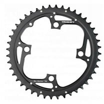 Truvativ 44T 9 sp BCD 104mm, 4-Bolt, Outer Chainring, For 22/33/44, Aluminum, Black, 11.6215.186.000