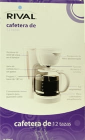Rival 12cup Switch Coffee Maker