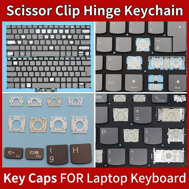 Replacement Keycaps Scissor Clip Hinge For Lenovo Yoga Slim 7-14ARE05 7-14IIL05 7-14ITL05 PR4SB Keys Key Cap Keyboard Keychain 1 Keycap