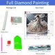 thumbnail image 3 of Nuevo set de pintura con diamantes 5D irregulares, set de pintura con diamantes para adultos, set de pintura con diamantes de cristal sin marco de 15×20 pulgadas (40×50 cm)., 3 of 3