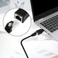 thumbnail image 4 of EIGTHTAIL Right Angle Rj45 Fast Ethernet Male To Female Straight Adapter Cat5/6 Ethernet Lan Extension Adapter for Router Switch, 4 of 6
