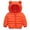 Orange, variant on 2T 3T 4T 5T Winter Coat for Toddler Kid Baby Boy Girl Light Puffer Bear Hooded Down Jacket
