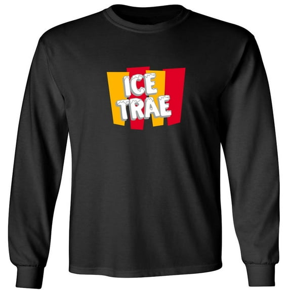 LONG SLEEVE Black ICEE Hawks Ice Trae Young T-shirt ADULT