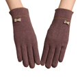 thumbnail image 1 of Guantes de invierno para mujer con pantalla táctil sensible cálidos a prueba de viento con dedos para mensajes de para mujer Púrpura Yuyangstore Guantes de invierno para mujer, 1 of 7