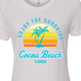 thumbnail image 4 of Inktastic Summer Enjoy the Sunshine Cocoa Beach Florida in Blue Women's T-Shirt, 4 of 5