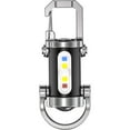 thumbnail image 2 of Mini linterna llavero recargable por USB ZJT250119106 | 300 lúmenes de brillo | 7 modos de luz, incluyendo visión nocturna roja y luz estroboscópica de emergencia | Luz LED COB portátil impermeab, 2 of 5