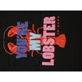 thumbnail image 5 of Friends You're My Lobster Men's Black Long Sleeve Shirt-L, 5 of 5