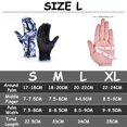 thumbnail image 2 of Winter Warm Gloves Compatible with Men and Women, with Windproof and Waterproof Features, Compatible with Work, Cycling, Driving(Camo Blue), 2 of 5