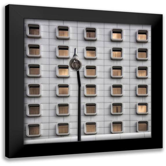 Claes, Gilbert 12x12 Black Modern Framed Museum Art Print Titled - beehive