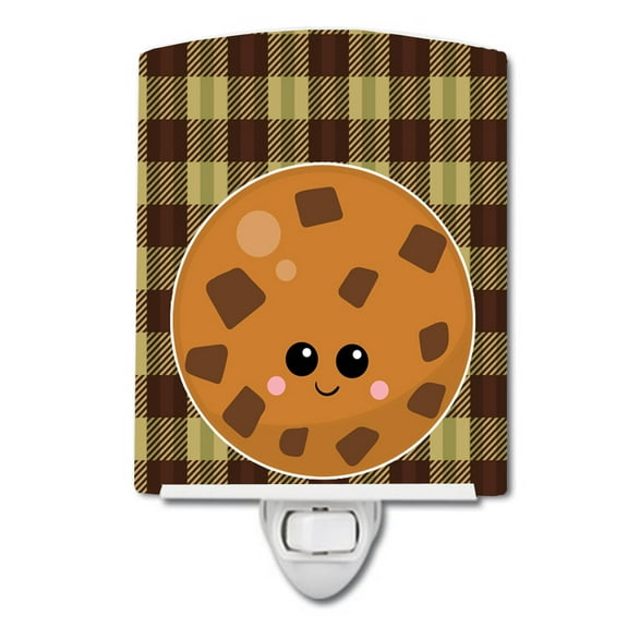 Caroline's Treasures BB7046CNL Cookie Face Ceramic Night Light, 6x4x3", multicolor