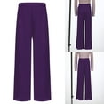 thumbnail image 3 of Aislor Girls Boys Christian Liturgical Praise Dance Pants Celebration of Spirit Wide Leg Trousers Dancewear Purple 6, 3 of 7
