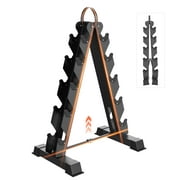 Pithage Dumbbell Rack Stand A-Frame Weight Holder Only 600LBS Home Gym Dumbbells Storage