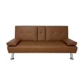 thumbnail image 2 of Sofá cama reclinable minimalista Jena CAFÉ, 2 of 7
