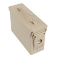 thumbnail image 6 of Tactical45 Metal Ammo Box - 30 Cal Tan Ammo Storage Container with Flip Top, 6 of 7