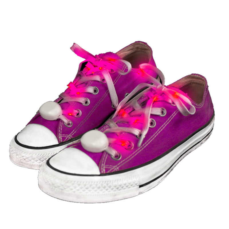 LED Shoelaces Pink - Walmart.com 