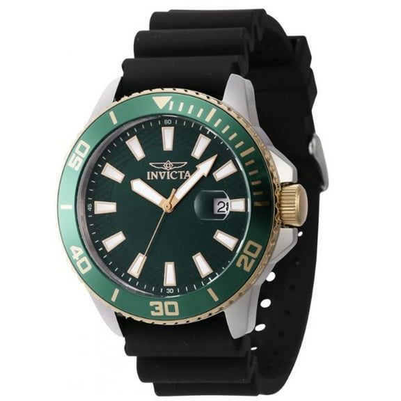 Invicta Pro Diver Quartz Green Dial Men's Watch 46093