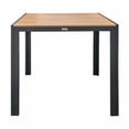 thumbnail image 1 of Mesa Loreto 80x80 Gris Obscuro Aluminio Polywood, 1 of 6