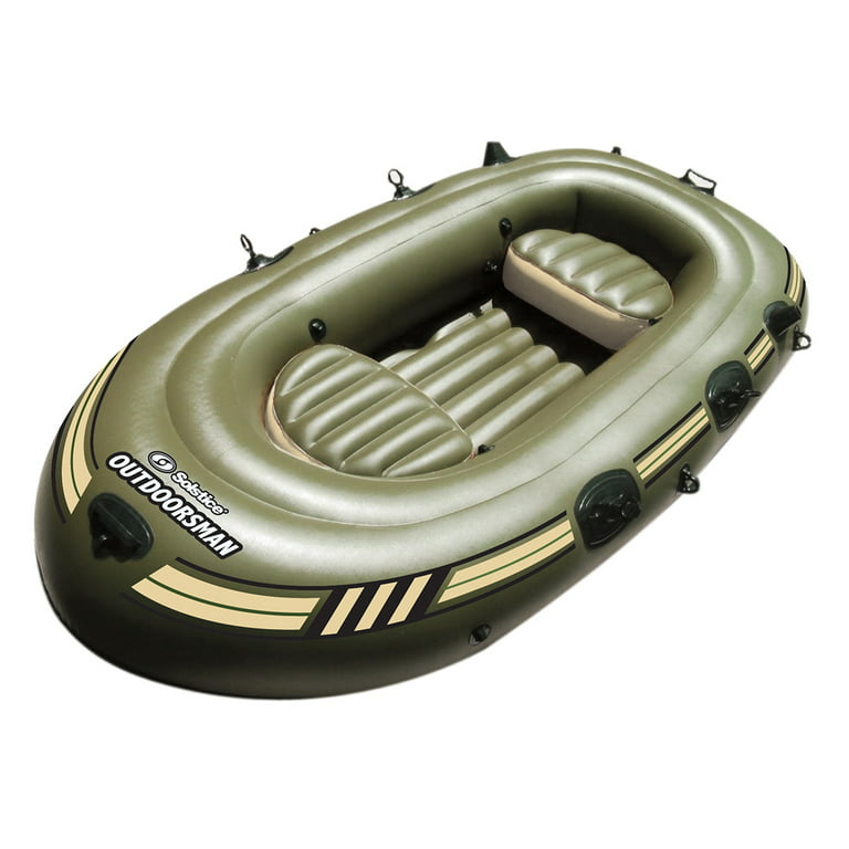 Solstice Outdoorsman 12-Foot Heavy-Duty Inflatable Fishing Boat