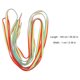 thumbnail image 4 of 1 par de zapatillas Rainbow Sports Sports Shoelaces Strap Strap de zapatillas de zapatilla de zapatillas, 4 of 5