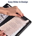 thumbnail image 5 of Wechef Folding LED Backlit Illuminated Black Leatherette Check Presenter/menu Holder, 5 of 10